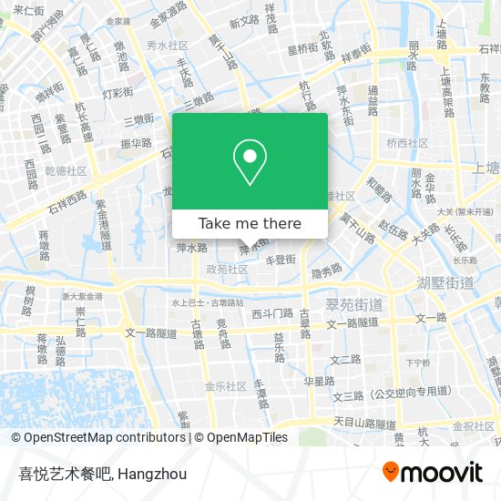 喜悦艺术餐吧 map