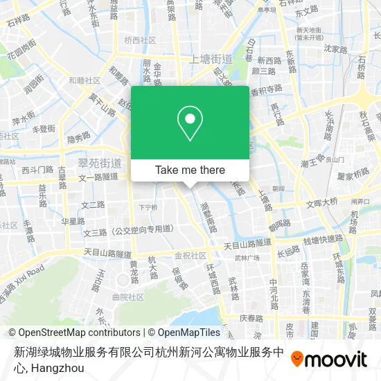 新湖绿城物业服务有限公司杭州新河公寓物业服务中心 map