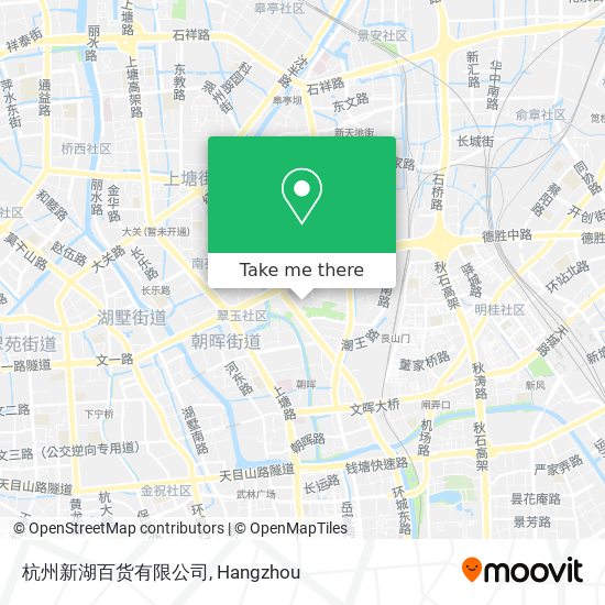 杭州新湖百货有限公司 map