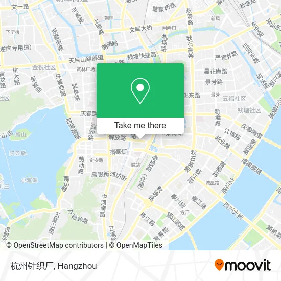 杭州针织厂 map
