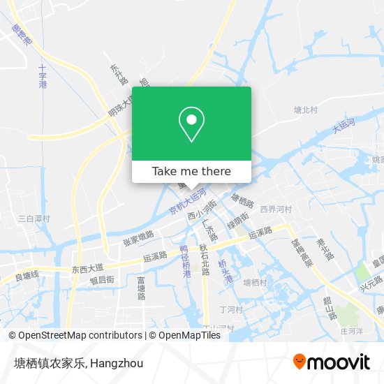 塘栖镇农家乐 map