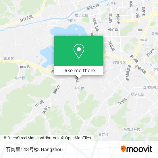石鸽里143号楼 map