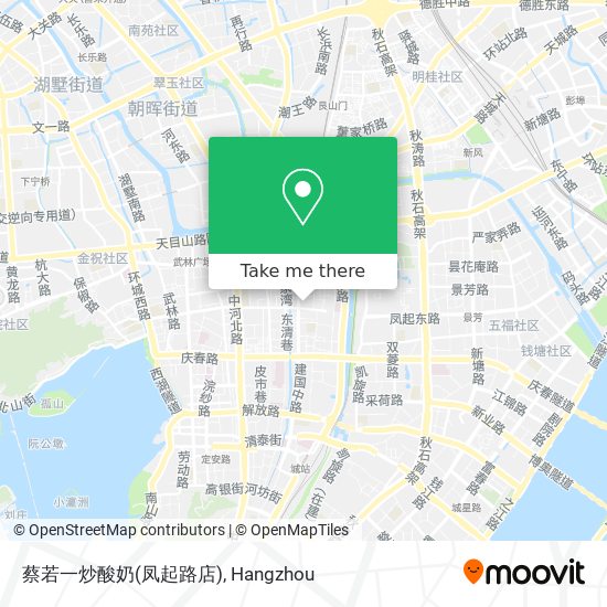 蔡若一炒酸奶(凤起路店) map