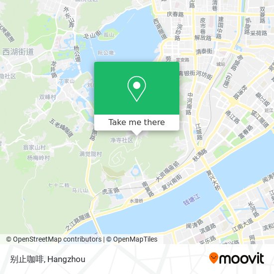 别止咖啡 map