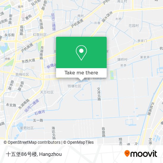 十五堡86号楼 map