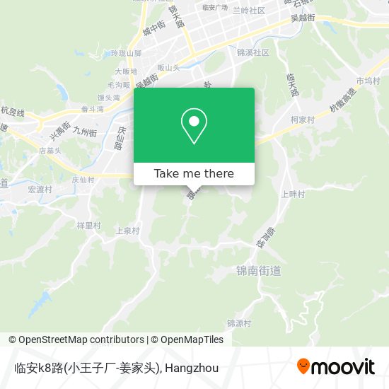 临安k8路(小王子厂-姜家头) map