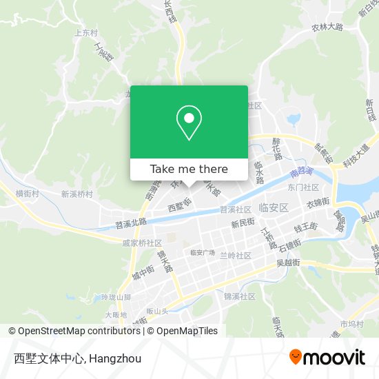 西墅文体中心 map