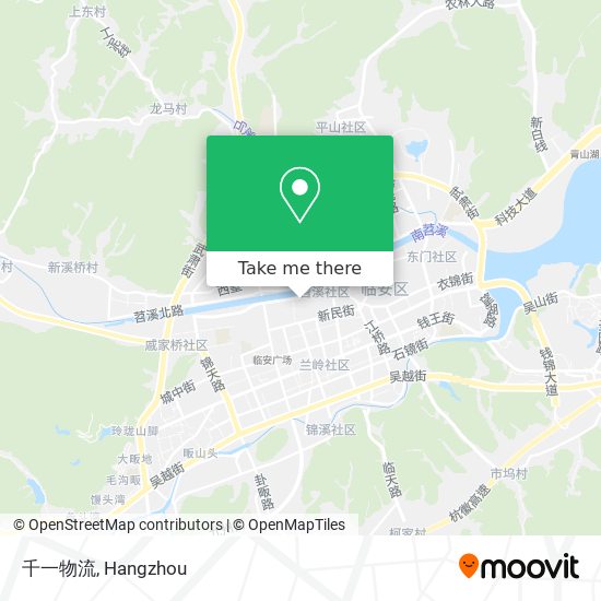 千一物流 map