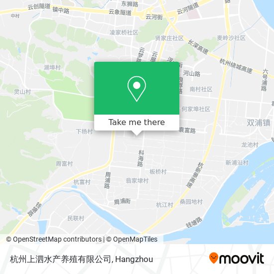 杭州上泗水产养殖有限公司 map
