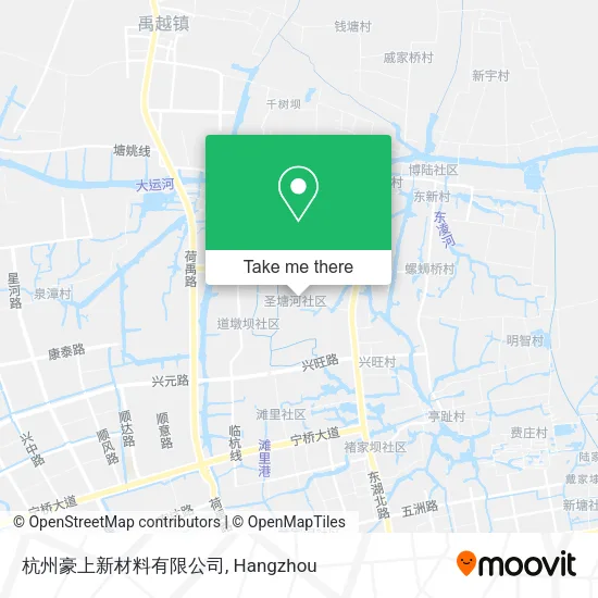 杭州豪上新材料有限公司 map