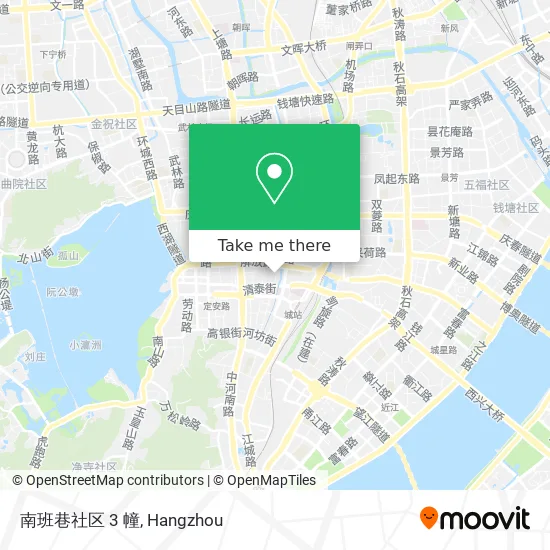 南班巷社区 3 幢 map