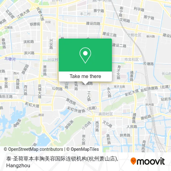 泰·圣荷草本丰胸美容国际连锁机构(杭州萧山店) map