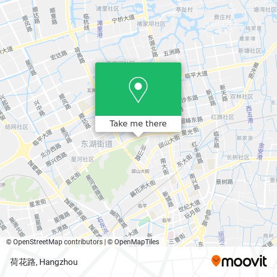 荷花路 map