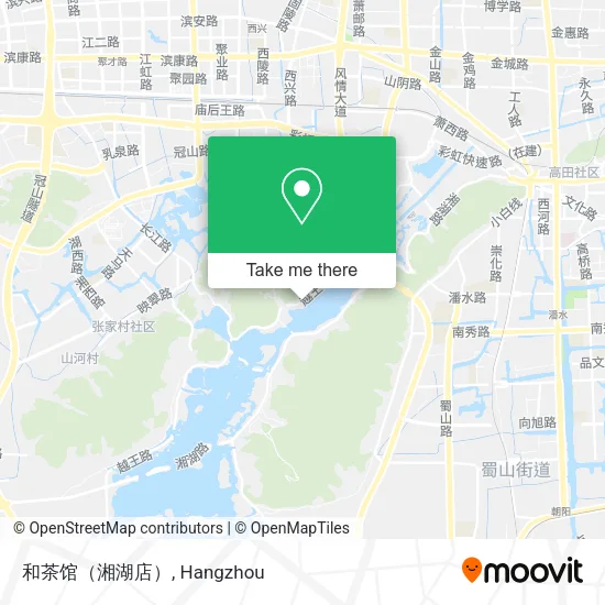 和茶馆（湘湖店） map