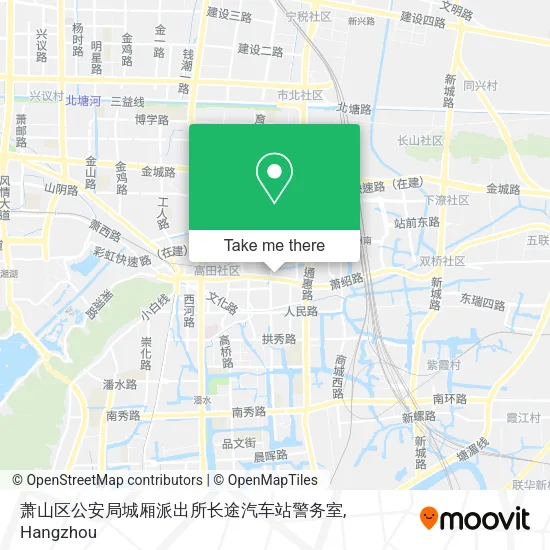 萧山区公安局城厢派出所长途汽车站警务室 map