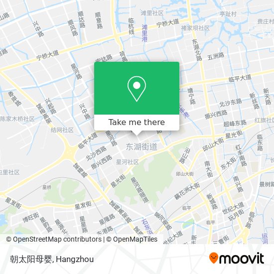 朝太阳母婴 map