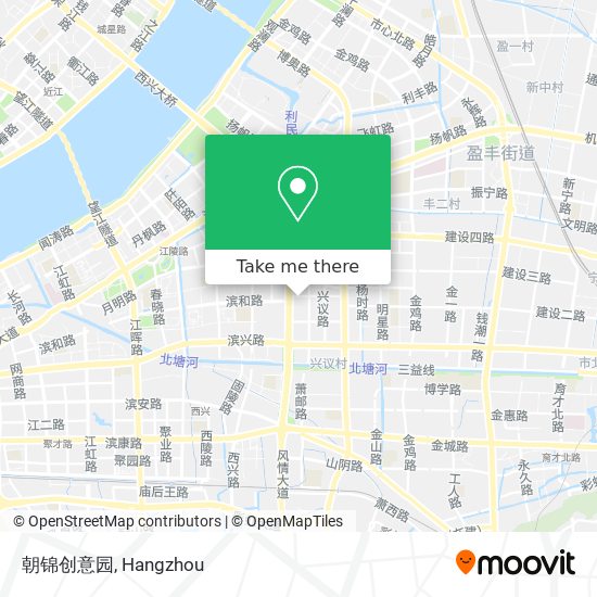 朝锦创意园 map