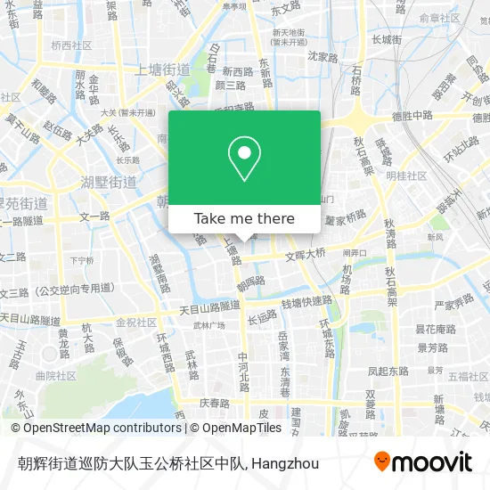 朝辉街道巡防大队玉公桥社区中队 map