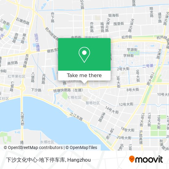 下沙文化中心-地下停车库 map