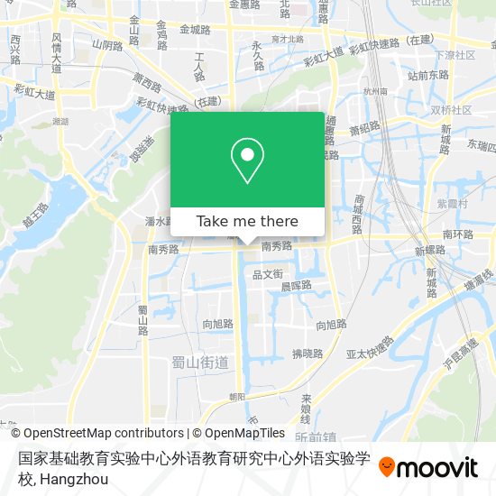 国家基础教育实验中心外语教育研究中心外语实验学校 map