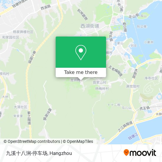 九溪十八涧-停车场 map