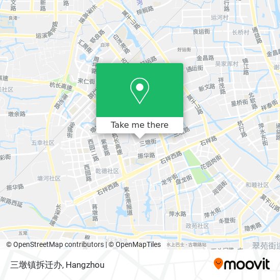 三墩镇拆迁办 map