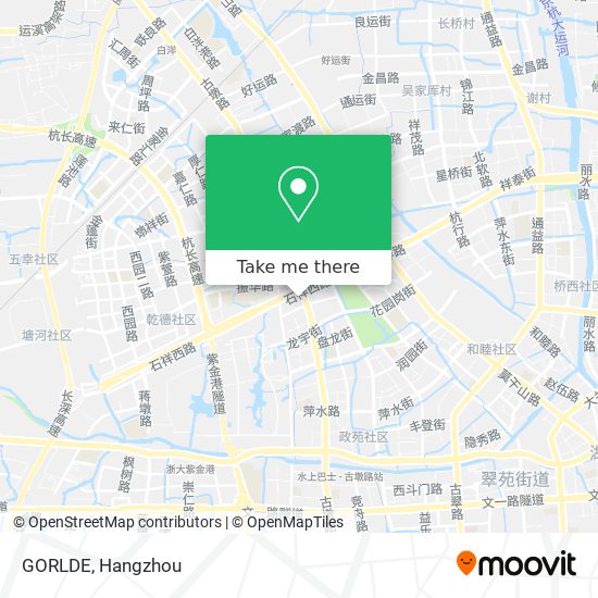 GORLDE map