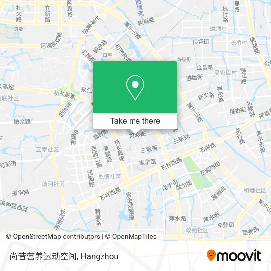 尚昔营养运动空间 map
