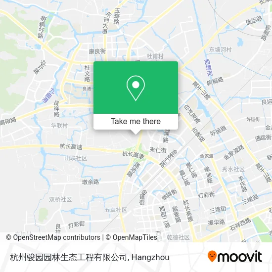 杭州骏园园林生态工程有限公司 map