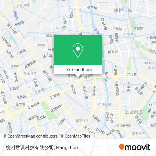 杭州君谋科技有限公司 map