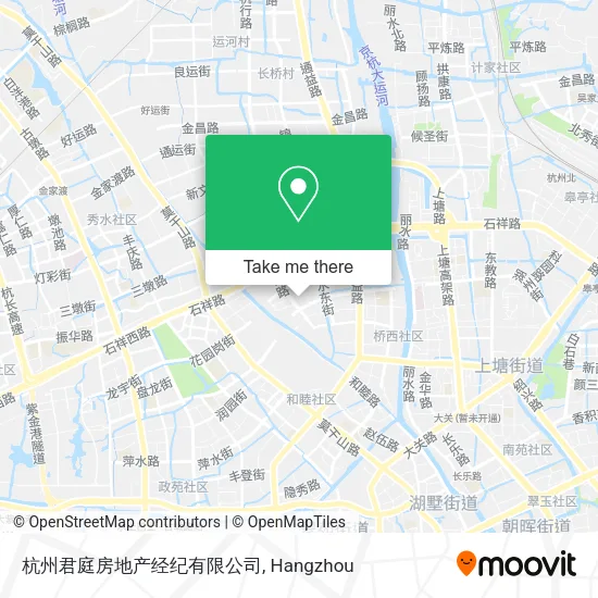 杭州君庭房地产经纪有限公司 map