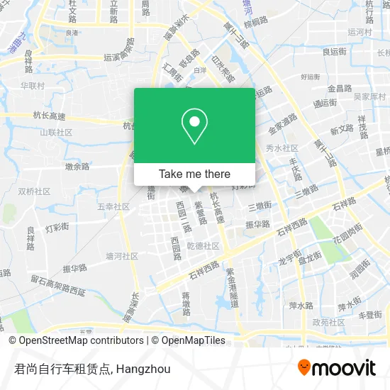 君尚自行车租赁点 map