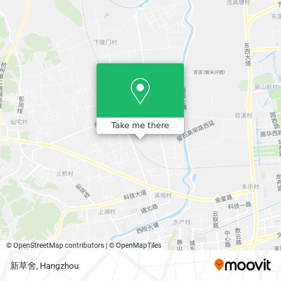 新草舍 map