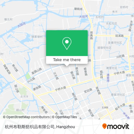 杭州布勒斯纺织品有限公司 map