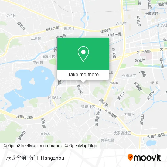 欣龙华府-南门 map