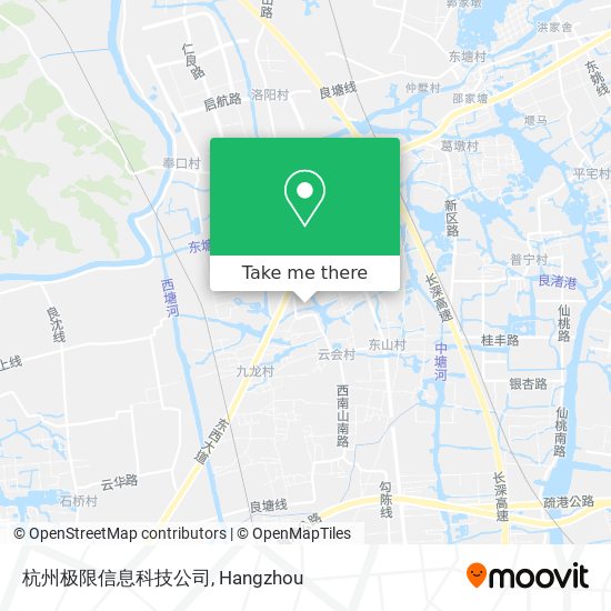 杭州极限信息科技公司 map