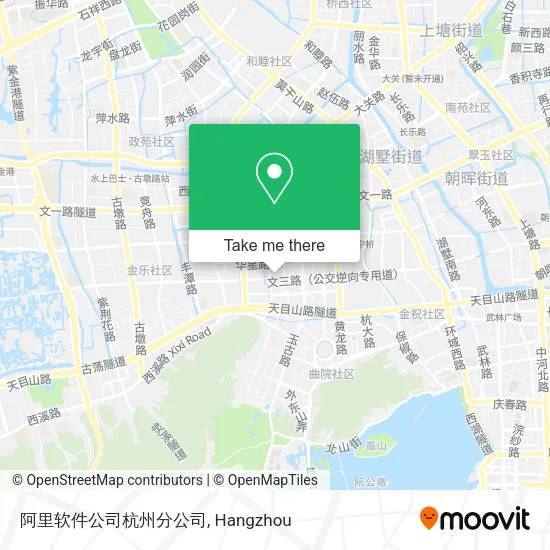 阿里软件公司杭州分公司 map