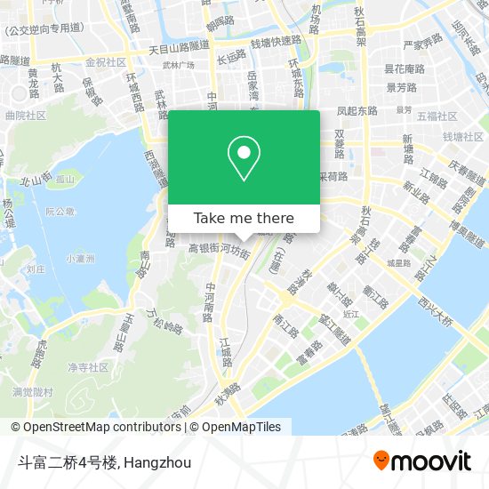 斗富二桥4号楼 map