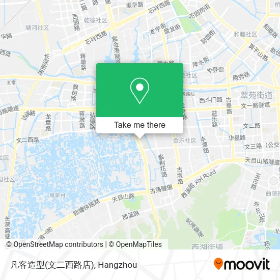 凡客造型(文二西路店) map