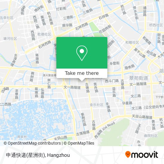 申通快递(星洲街) map