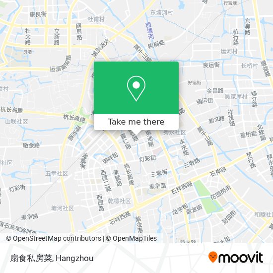 扇食私房菜 map