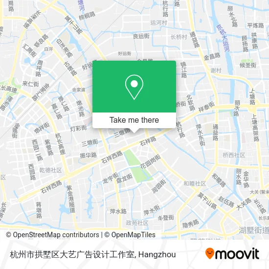杭州市拱墅区大艺广告设计工作室 map