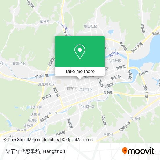 钻石年代恋歌坊 map
