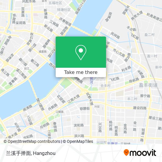兰溪手擀面 map