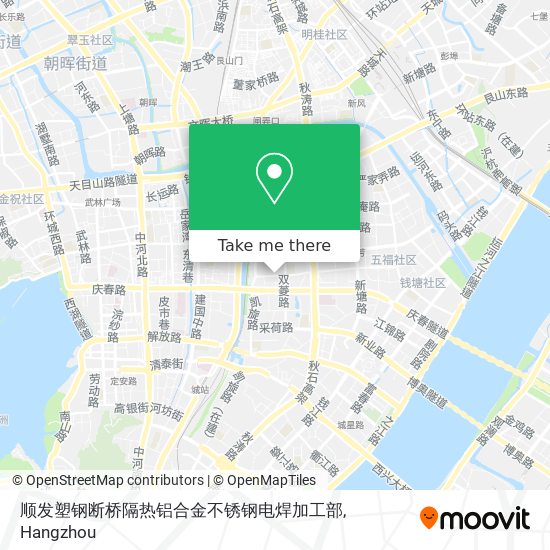 顺发塑钢断桥隔热铝合金不锈钢电焊加工部 map