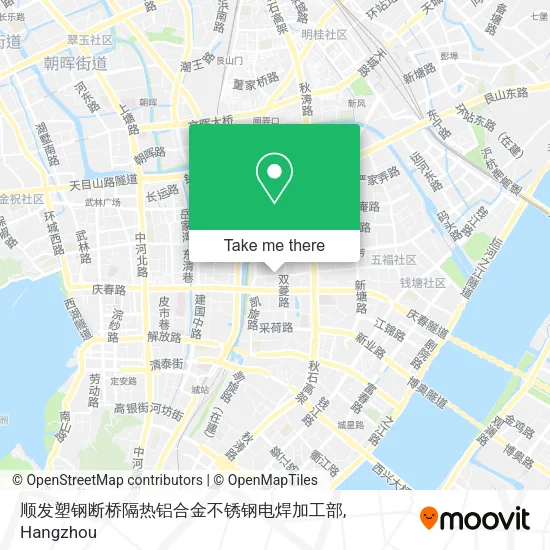 顺发塑钢断桥隔热铝合金不锈钢电焊加工部 map