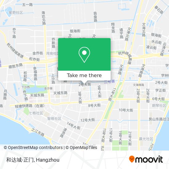 和达城-正门 map