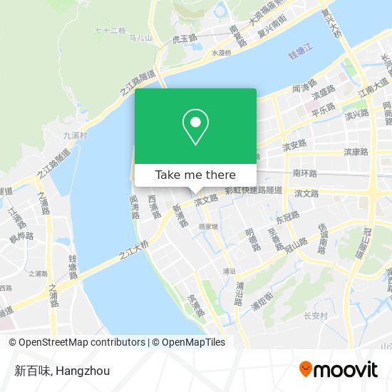 新百味 map