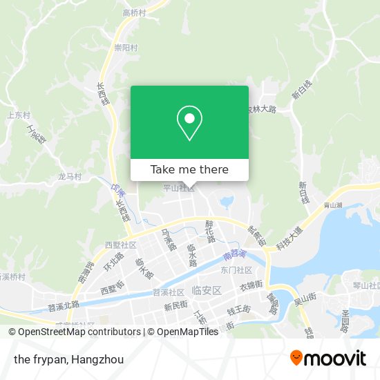 the frypan map