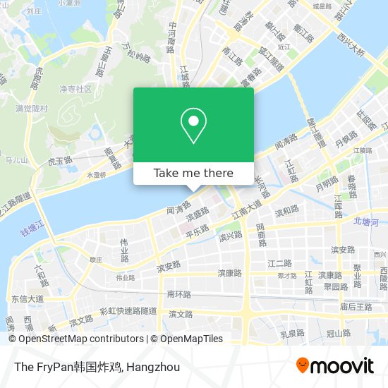 The FryPan韩国炸鸡 map